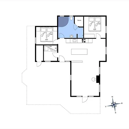 Tatil Evi Bv322-blavand-gronningen-10 Blåvand